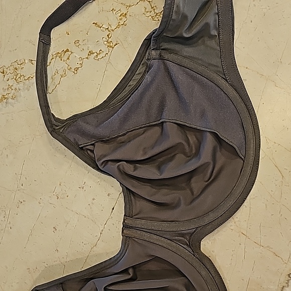 Breezies Underwire Bra 46D Grey/grey - Picture 5 of 6
